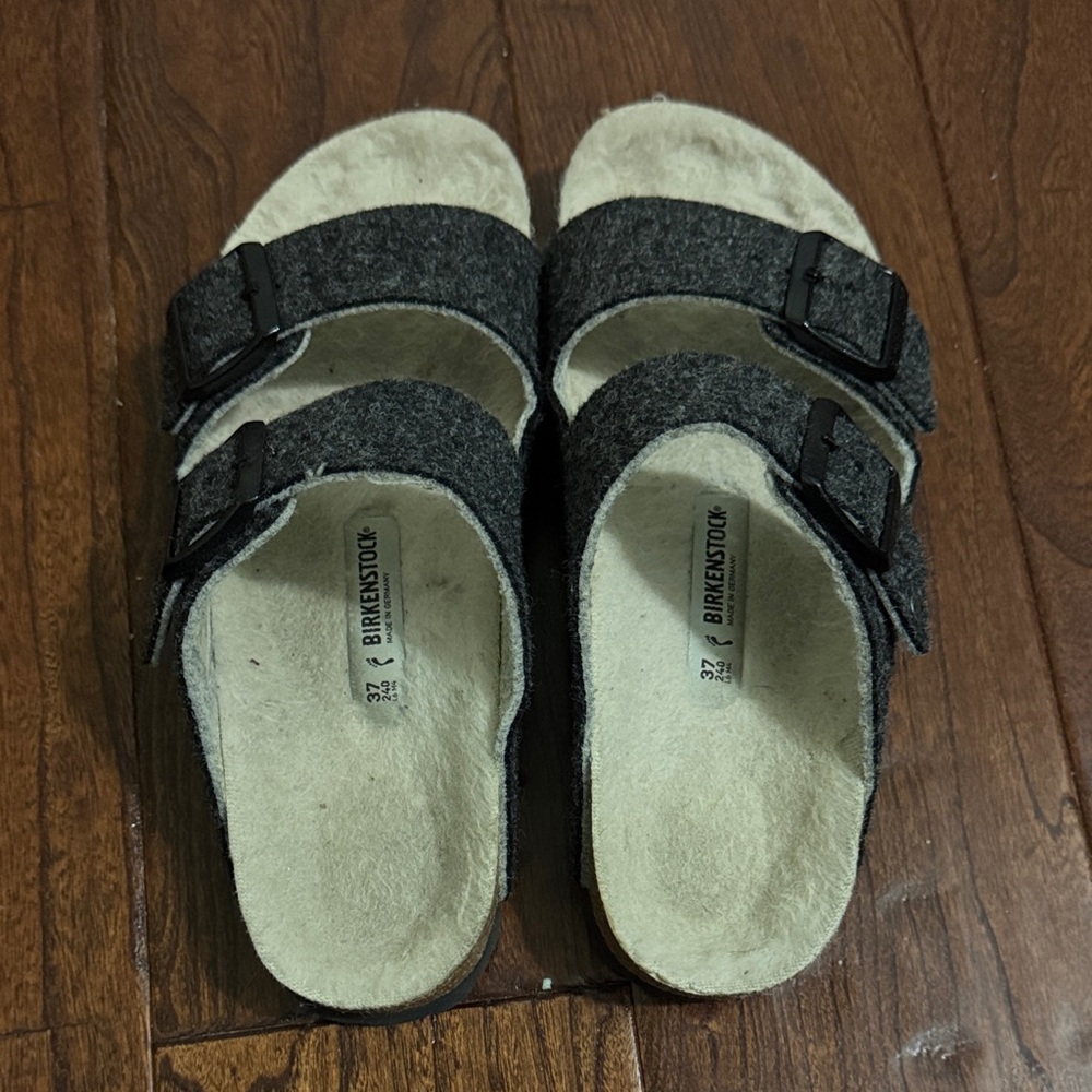 Birkenstock Kids Gray Sandals